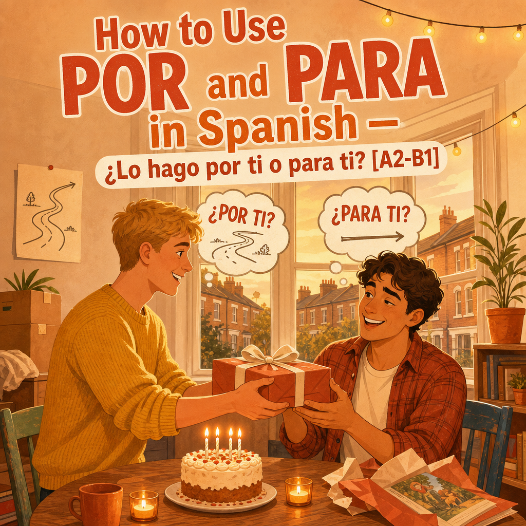 Portada EP. 10 — How to Use POR and PARA in Spanish